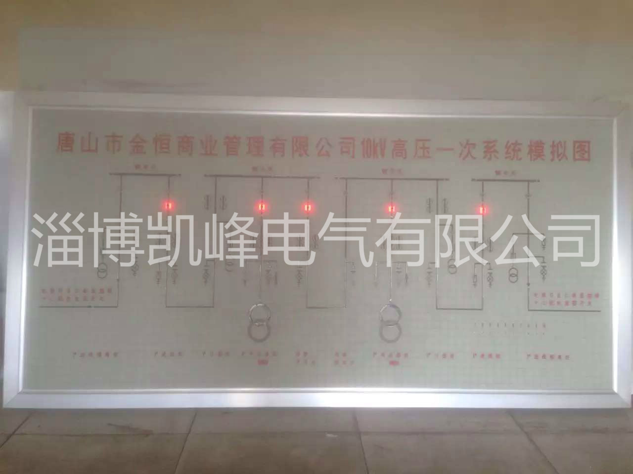 變電站模擬板